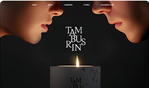 TAMBURINS WEB Redesign